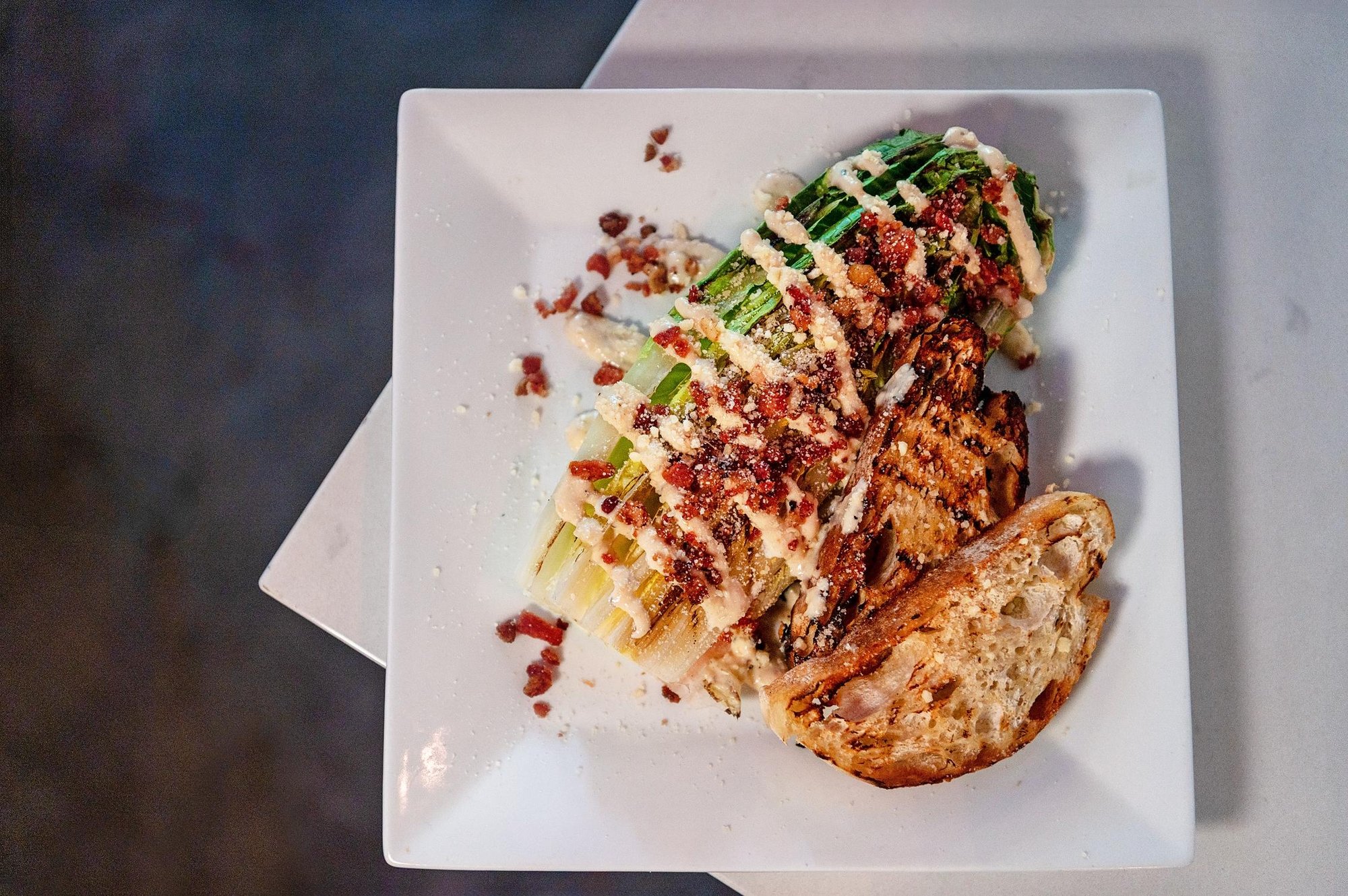 Charred Caesar Salad