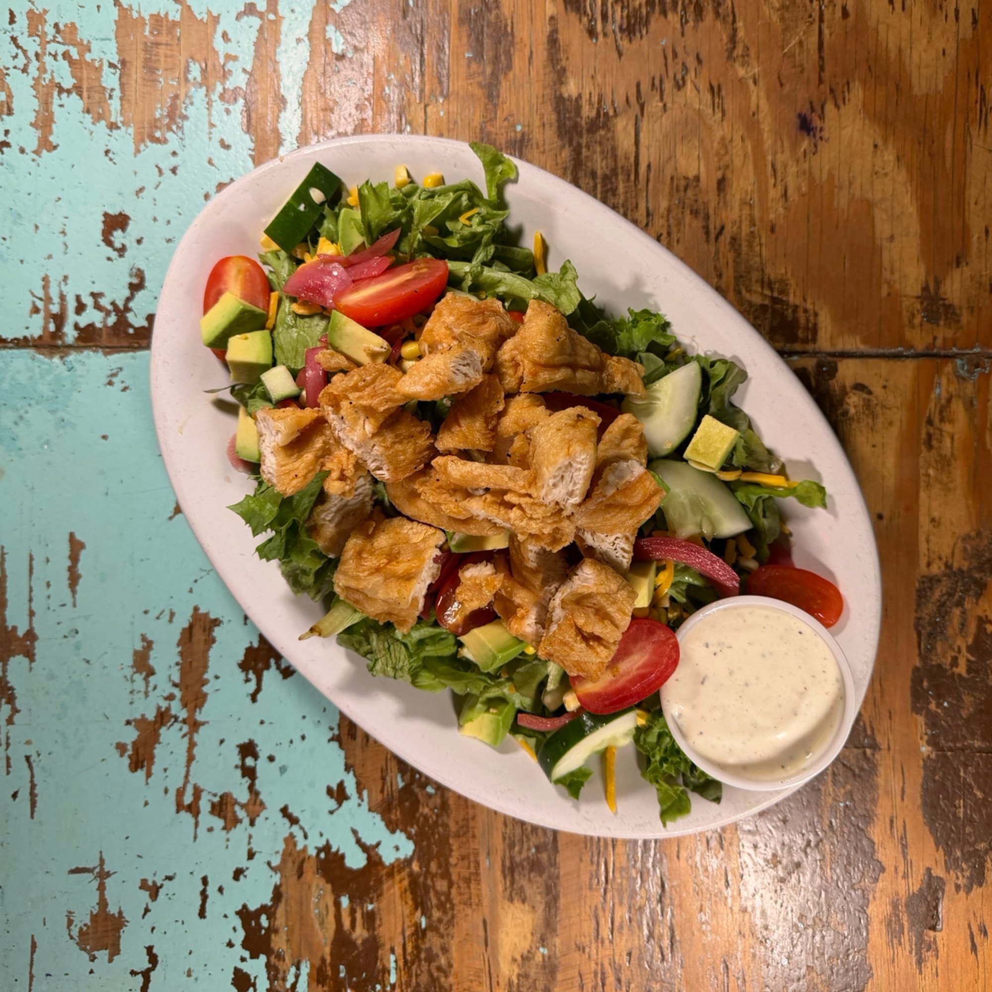 Fried Chicken Salad