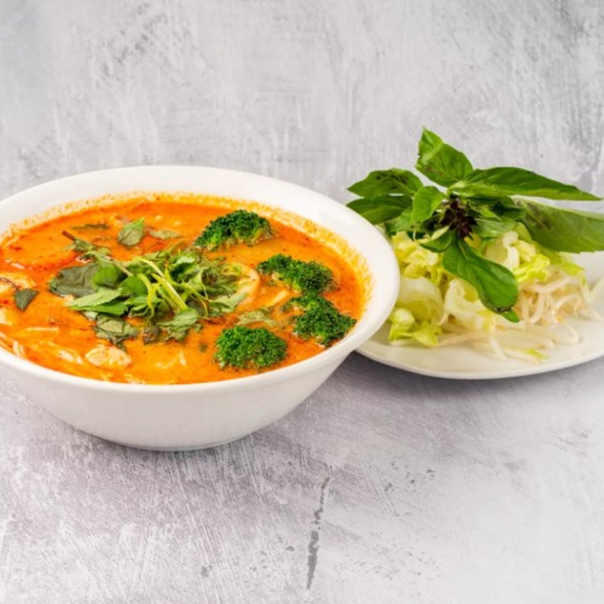 NS6. Thai-Style Spicy Lemongrass Coconut Milk Soup (can be made GF)