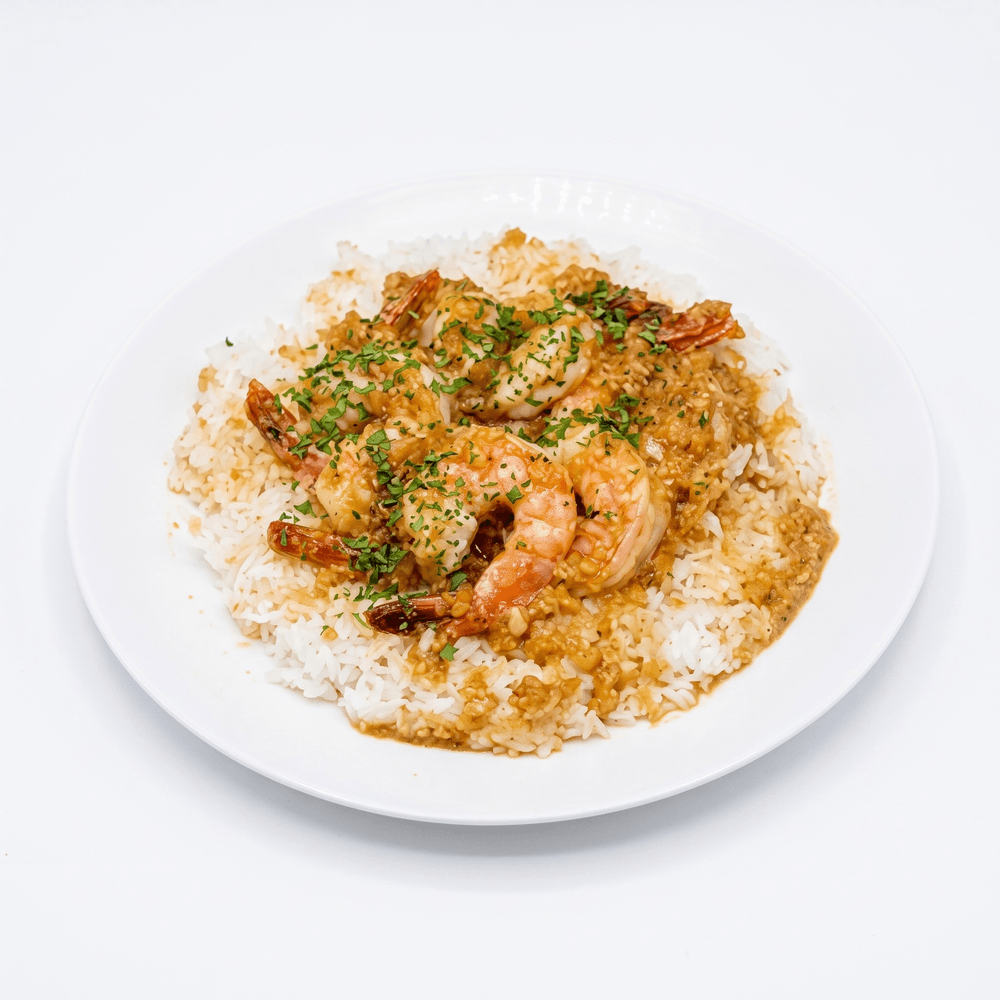 EbiKahuku (Garlic Shrimp)