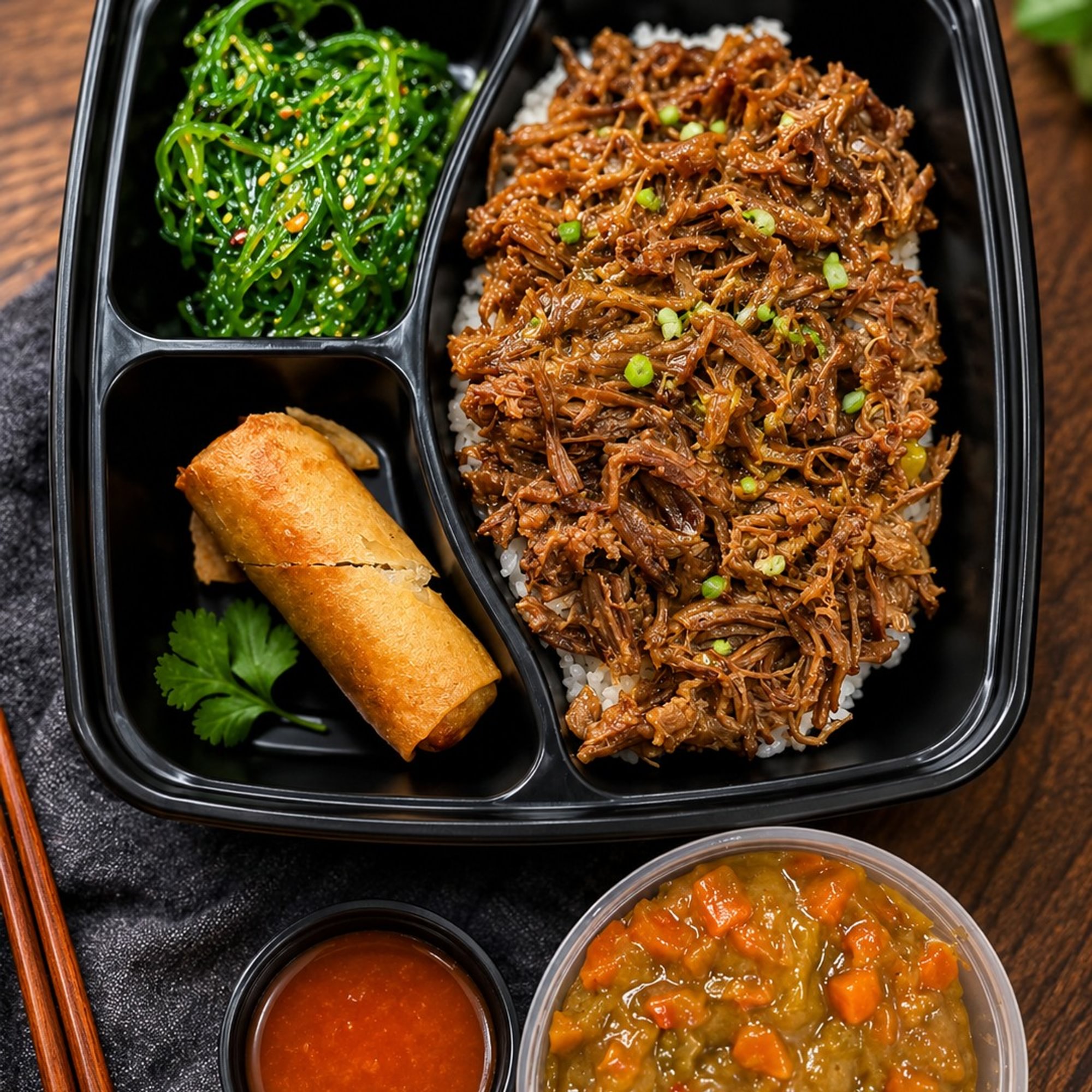 Curry Beef Bento Box