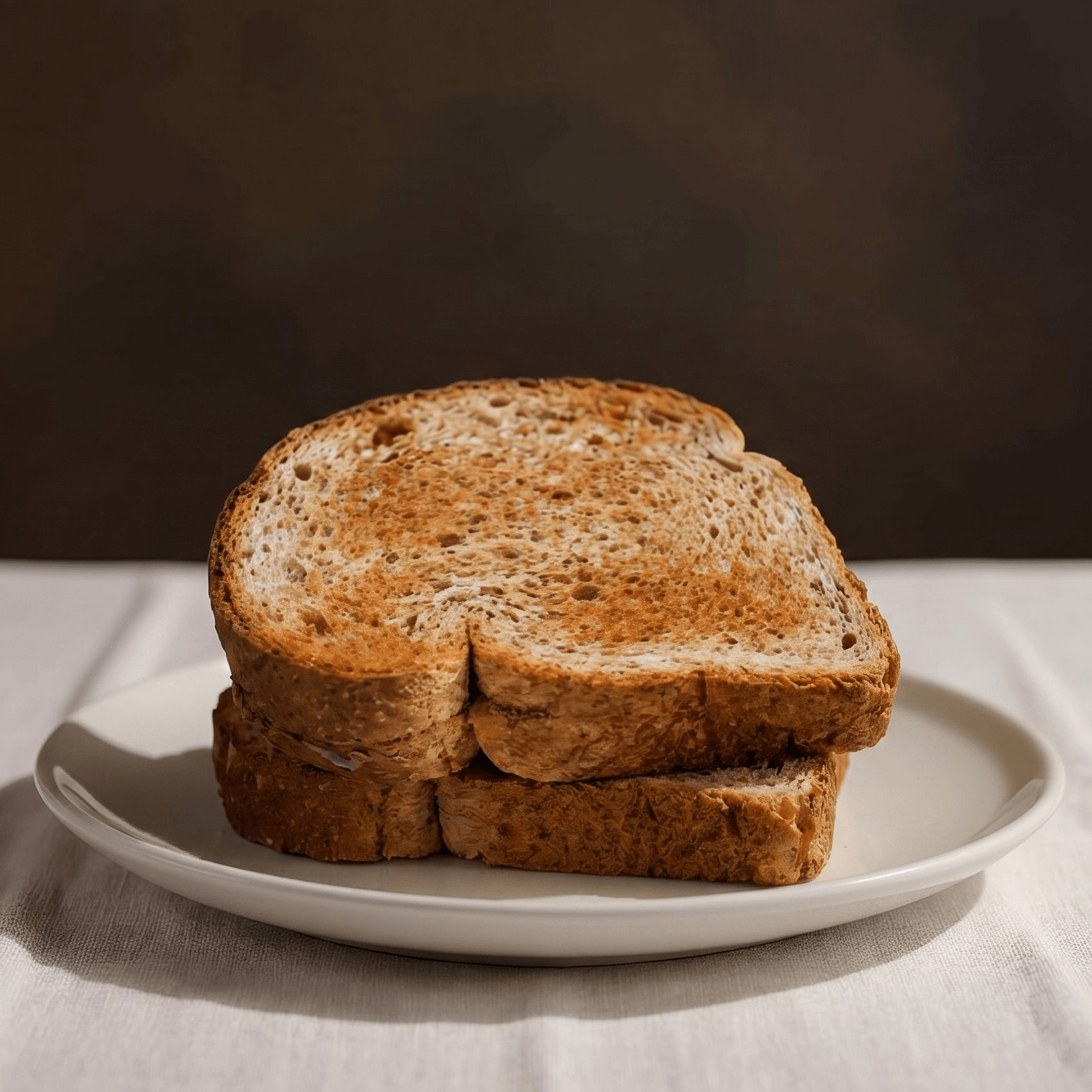Two Pieces of Toast