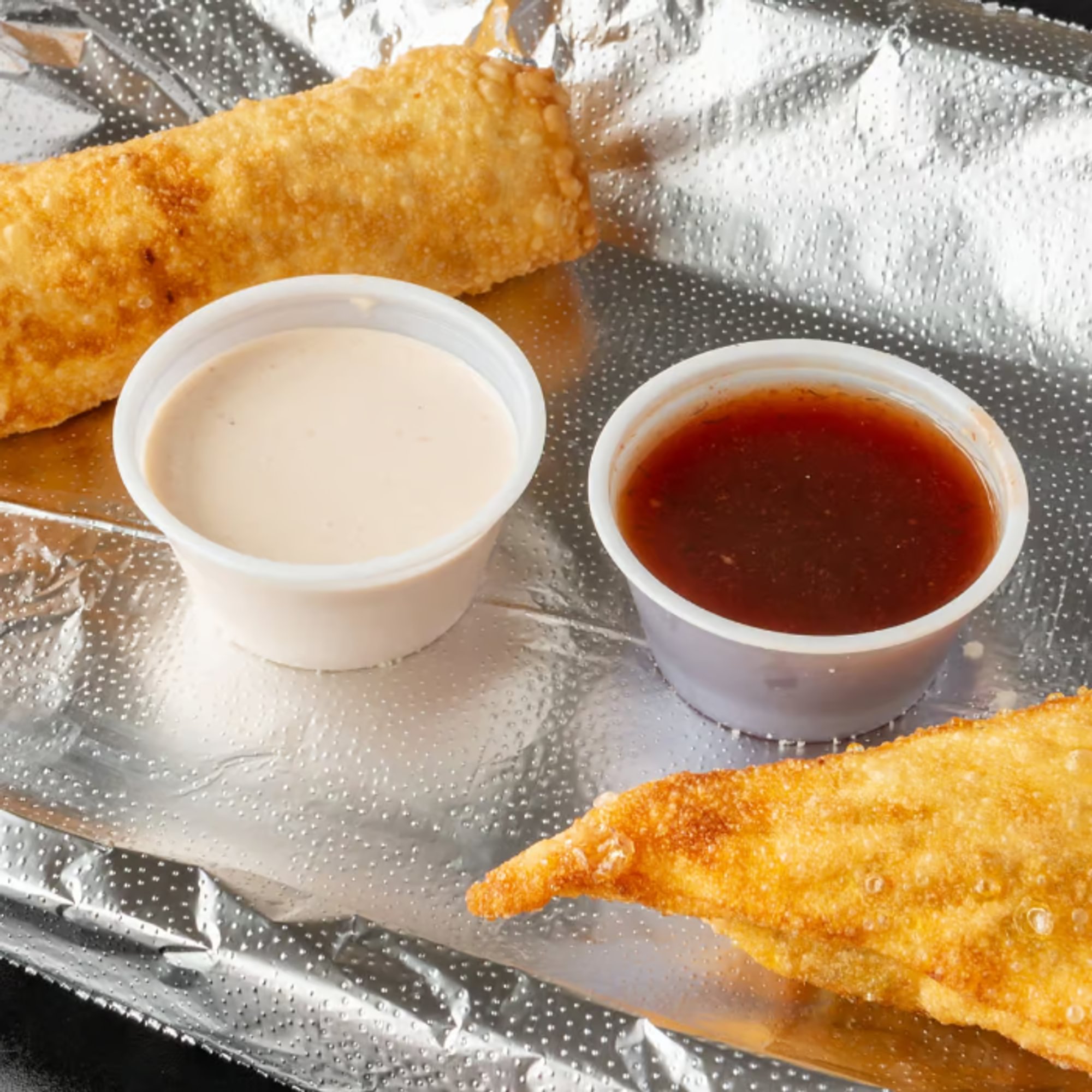Spicy Kimchi Wonton Roll