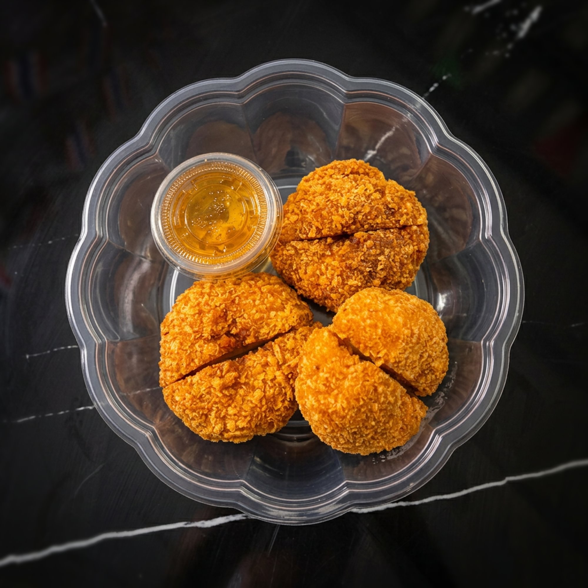 Crispy Shrimp donut
