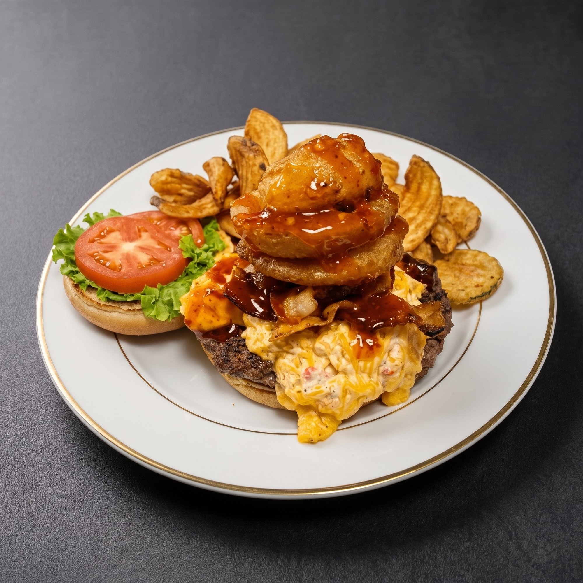 Nashville Pimento Bacon Burger