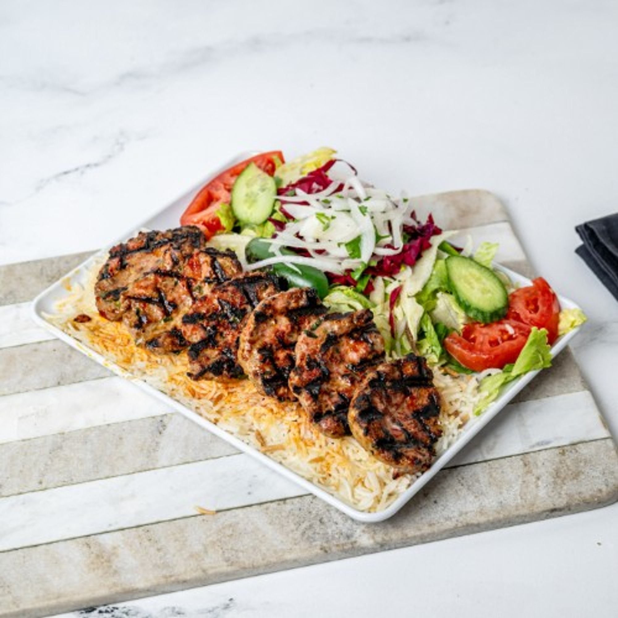 Kofte Kebab Plate