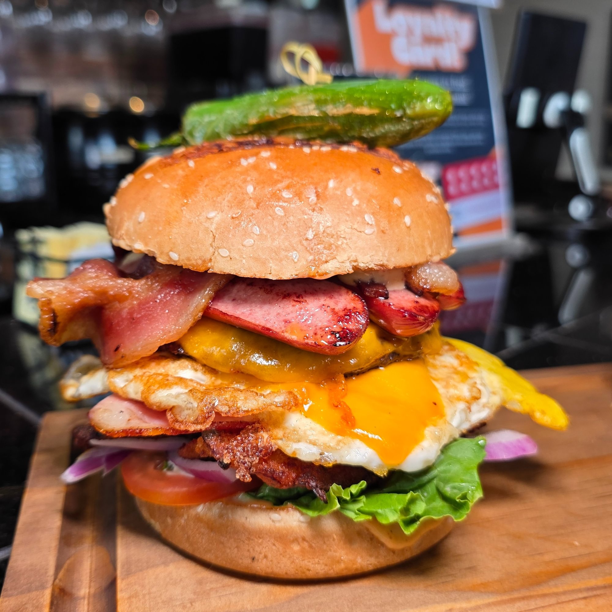Torta Burger Cubana
