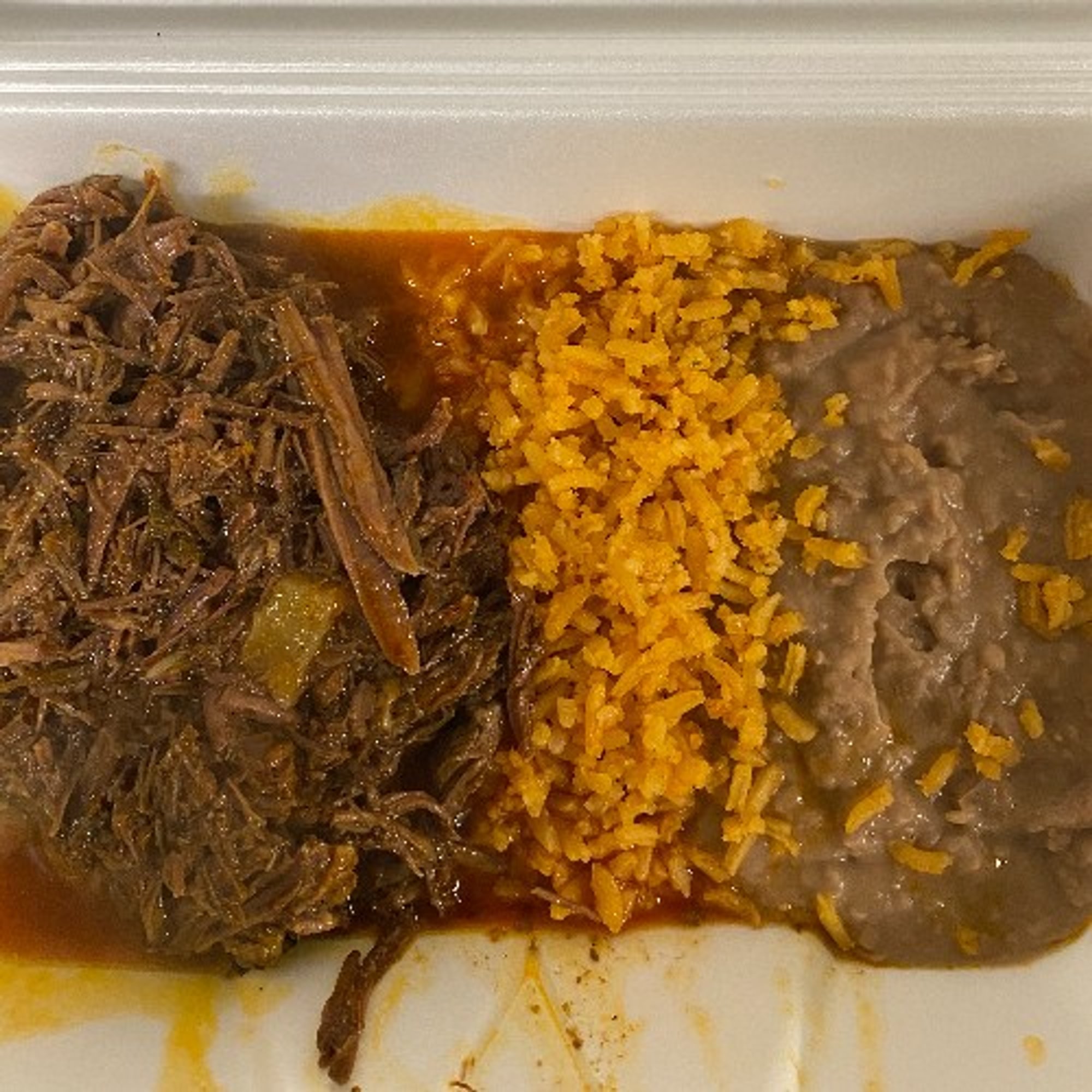 Barbacoa platter