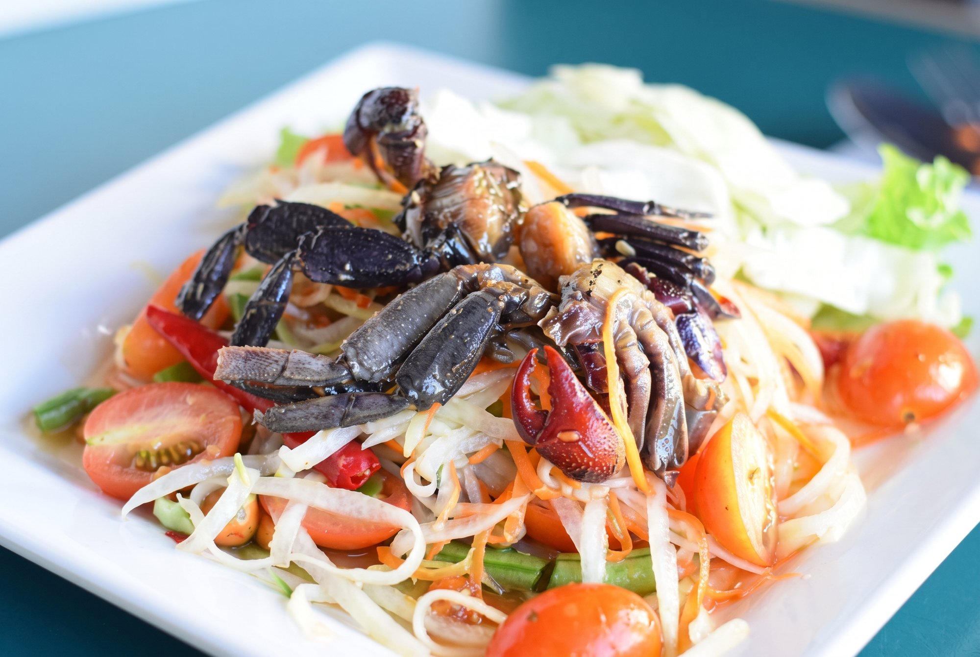 23. Salt Crab Papaya Salad