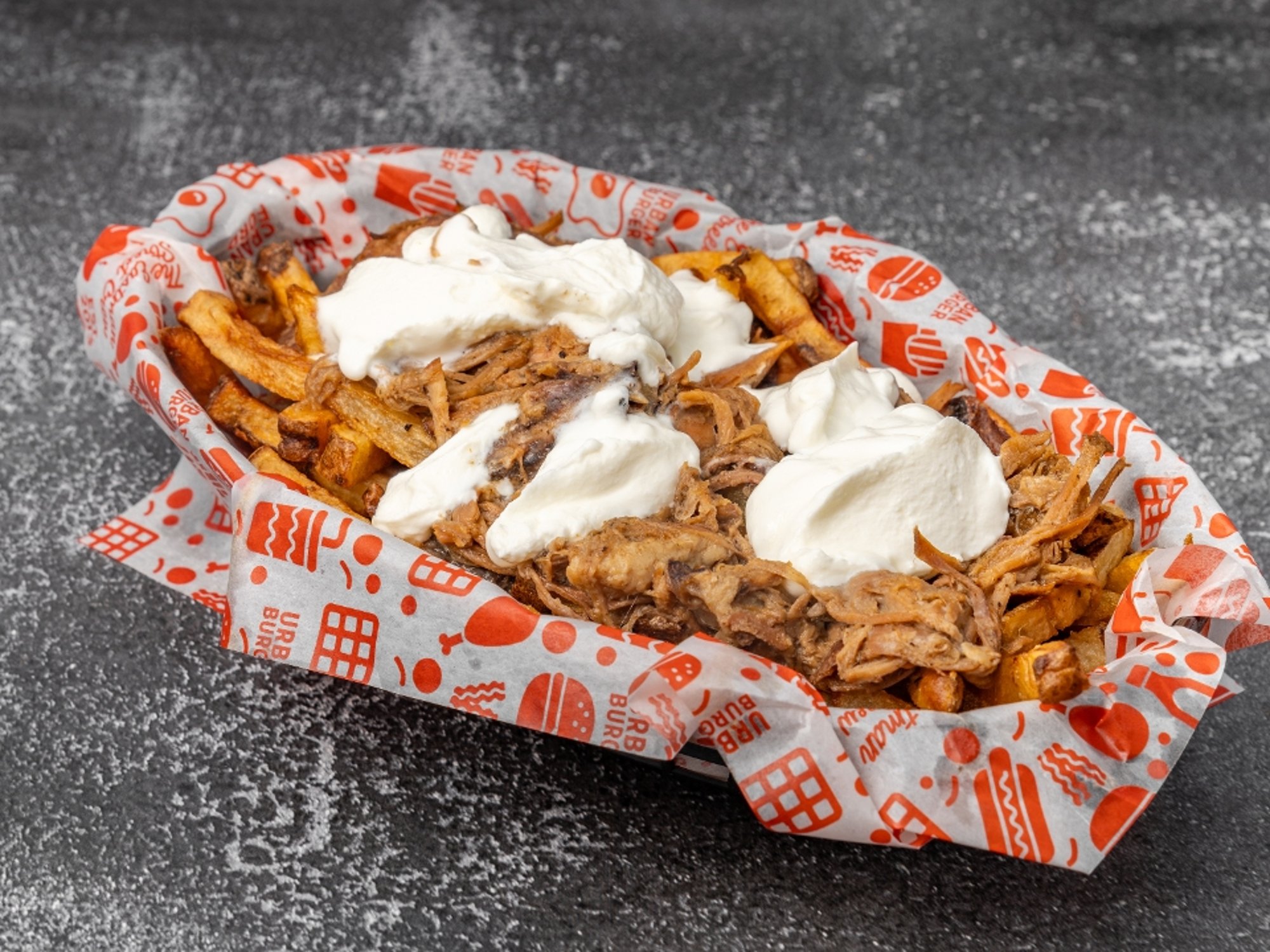 Porky & Sour Cream Fries