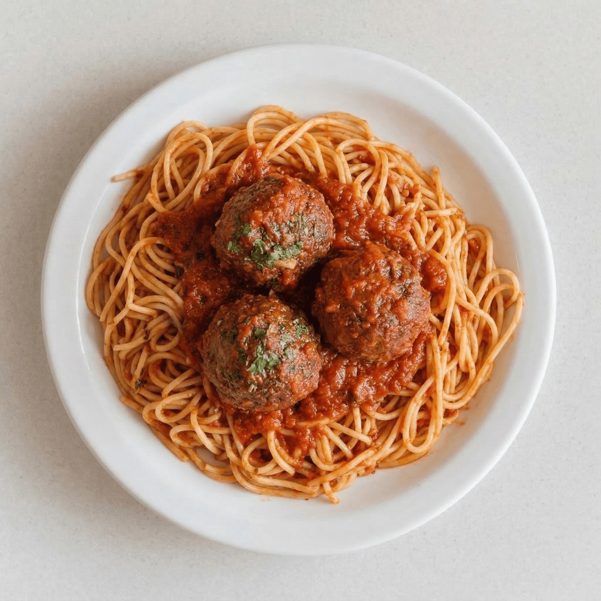 Spaghetti with Meatballs Pasta