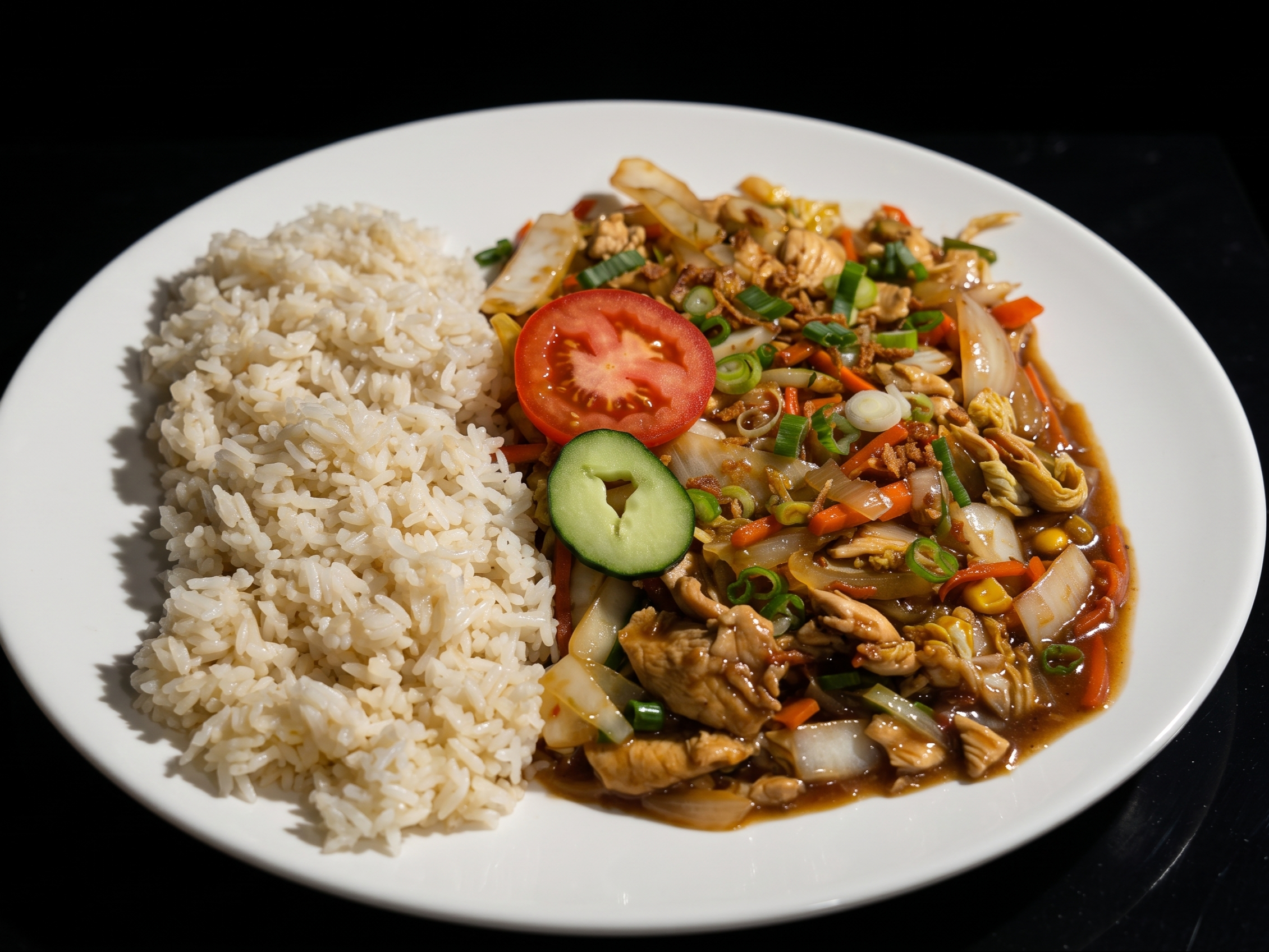 Stir Fried with Rice