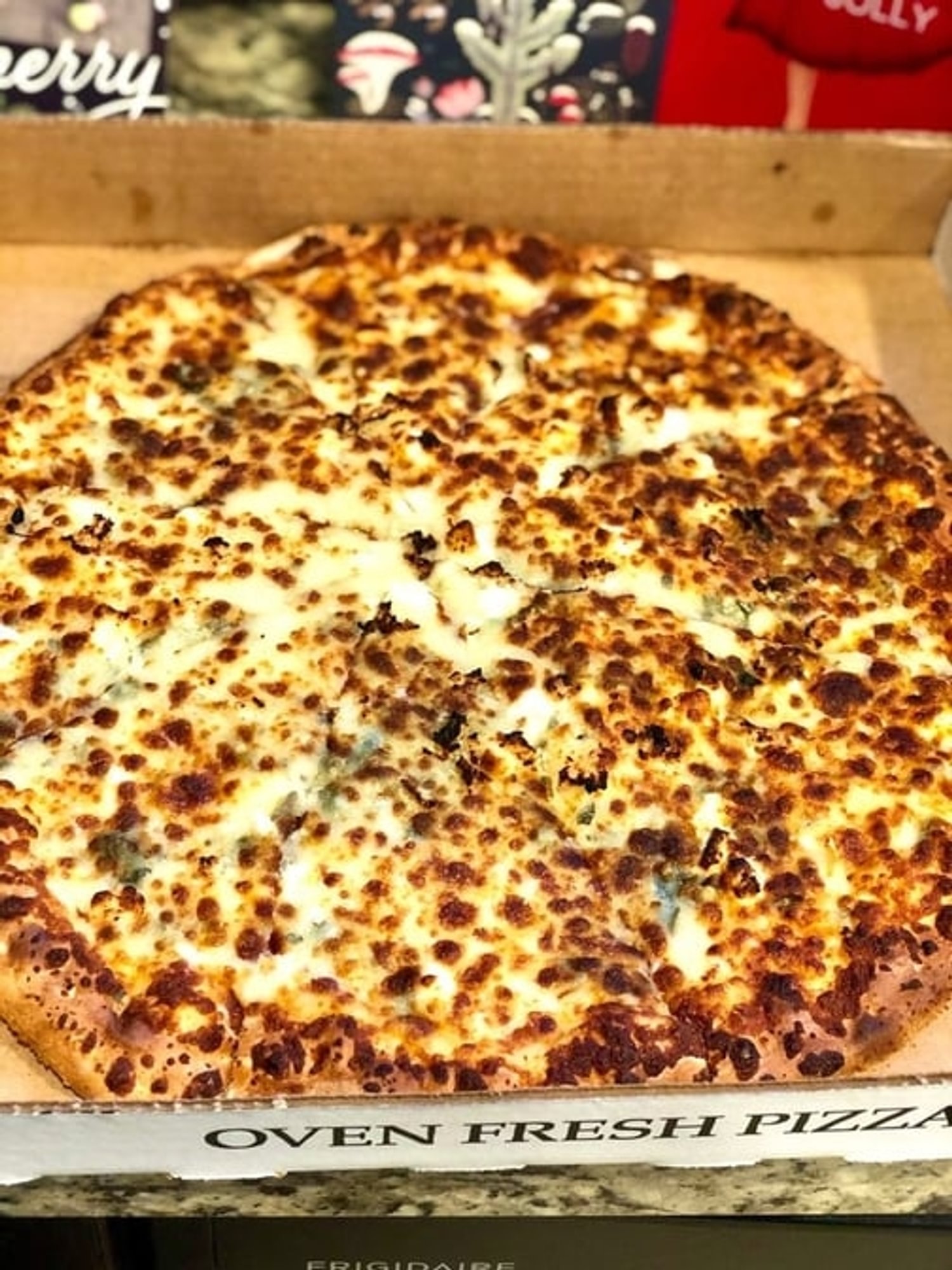 Greek Pizza (No Sauce)