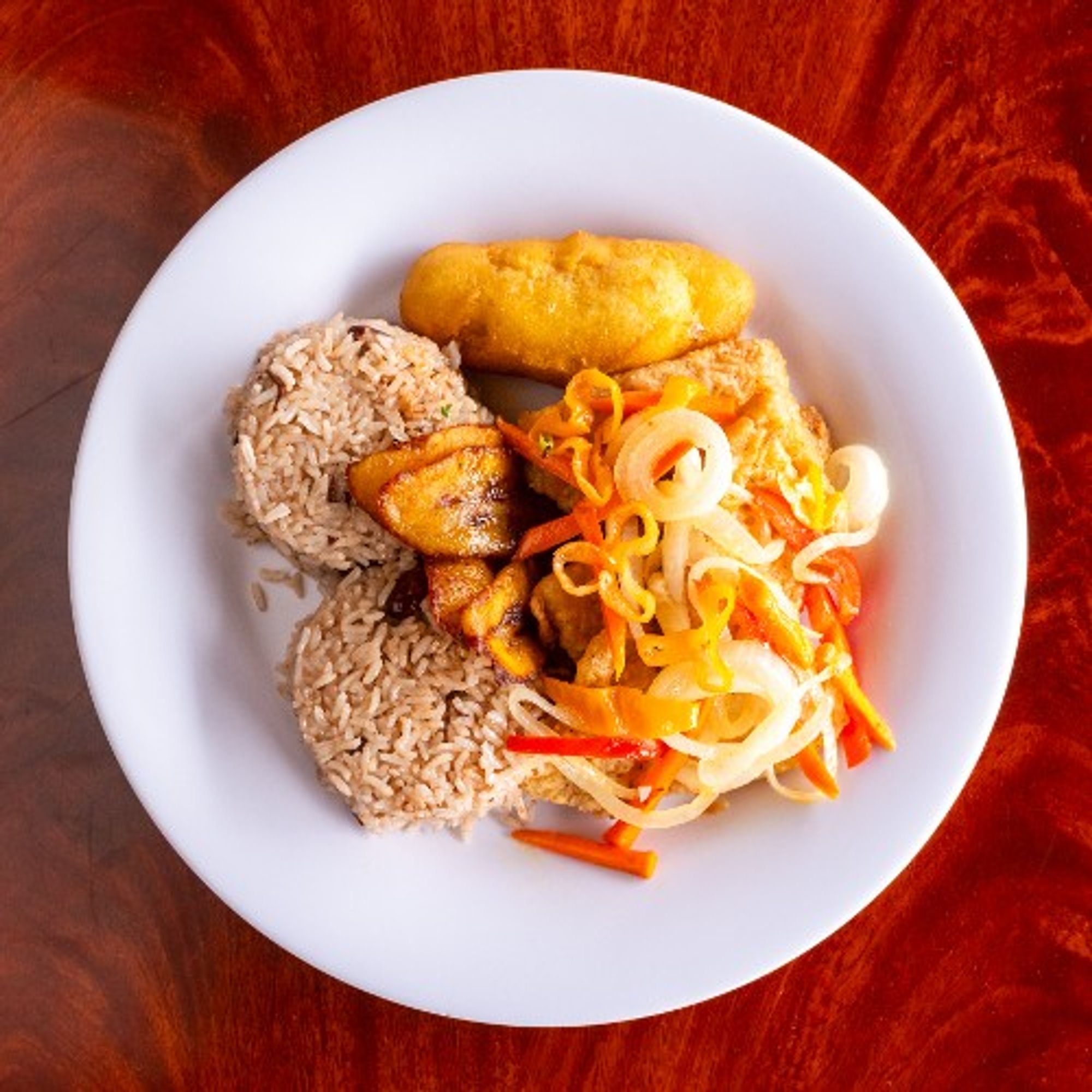 Jamaican Escovitched Snapper Filet