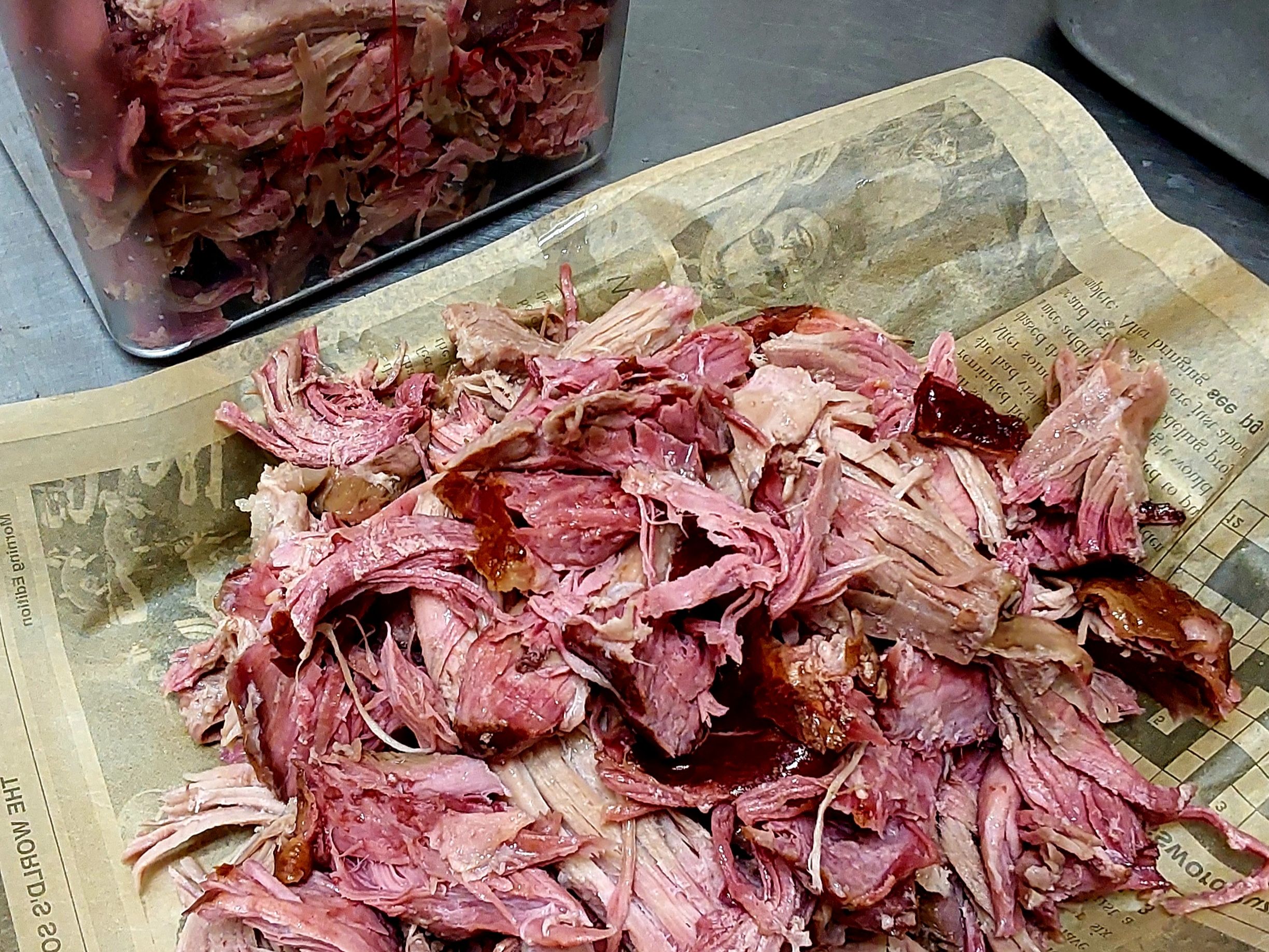 1 lb of Pulled Pork