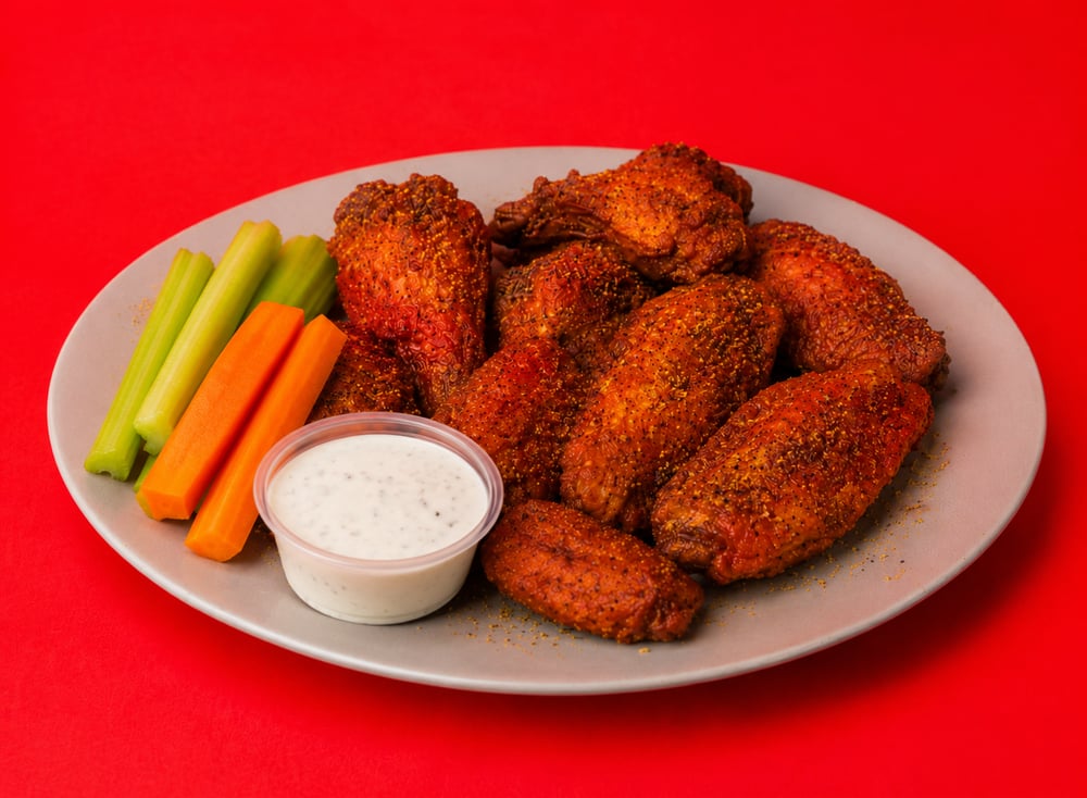8 Piece wings