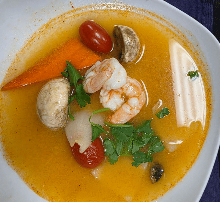 1. Thai Lemongrass Soup