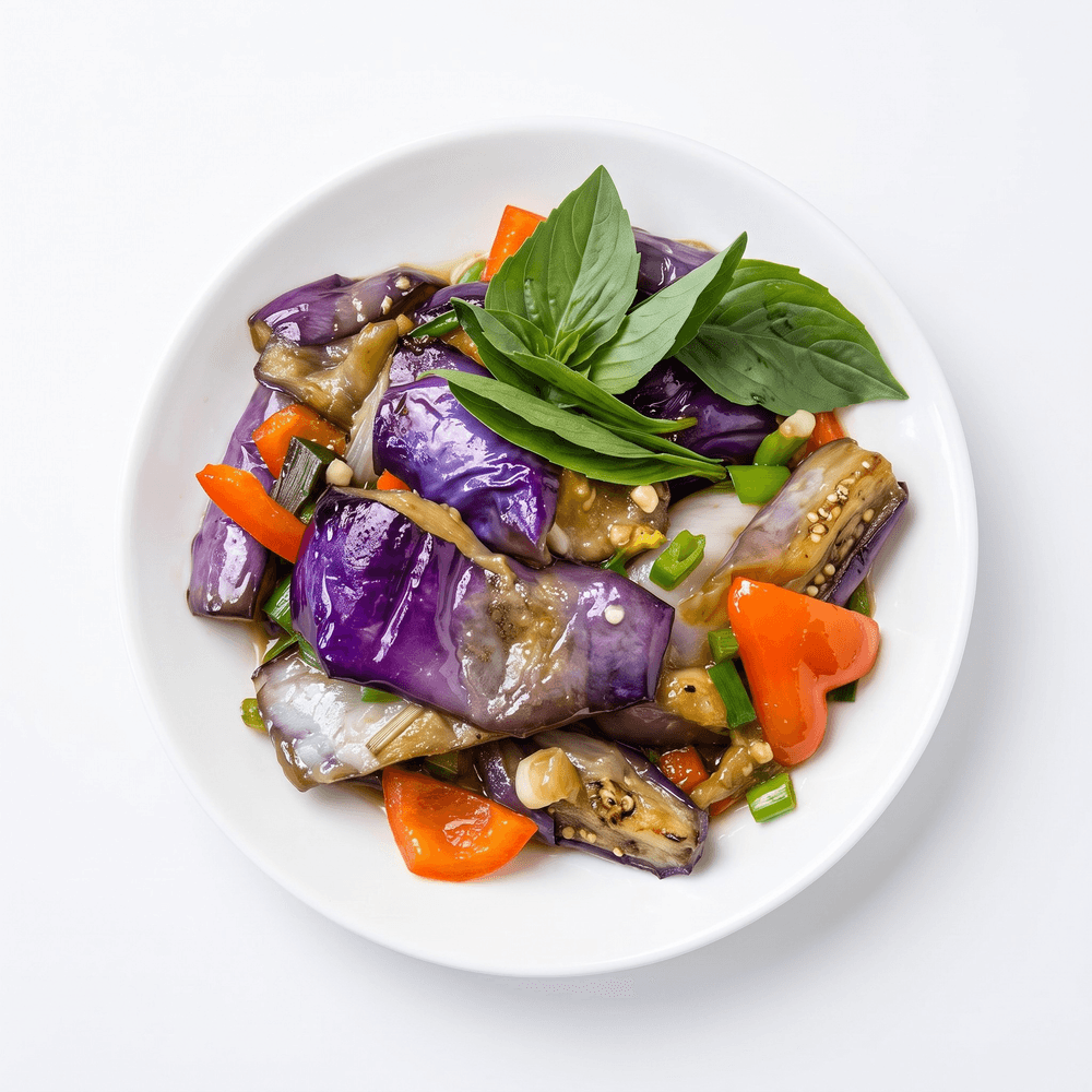 Basil Eggplant 九層塔茄子