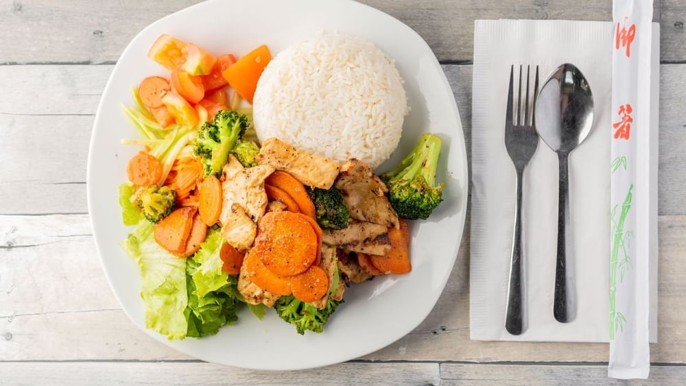 L5. Chicken Stir Fry Plate