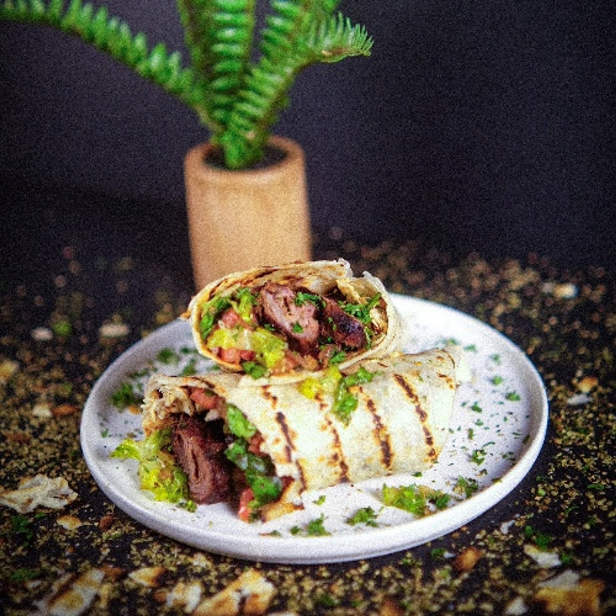 Beef Kebab Wrap