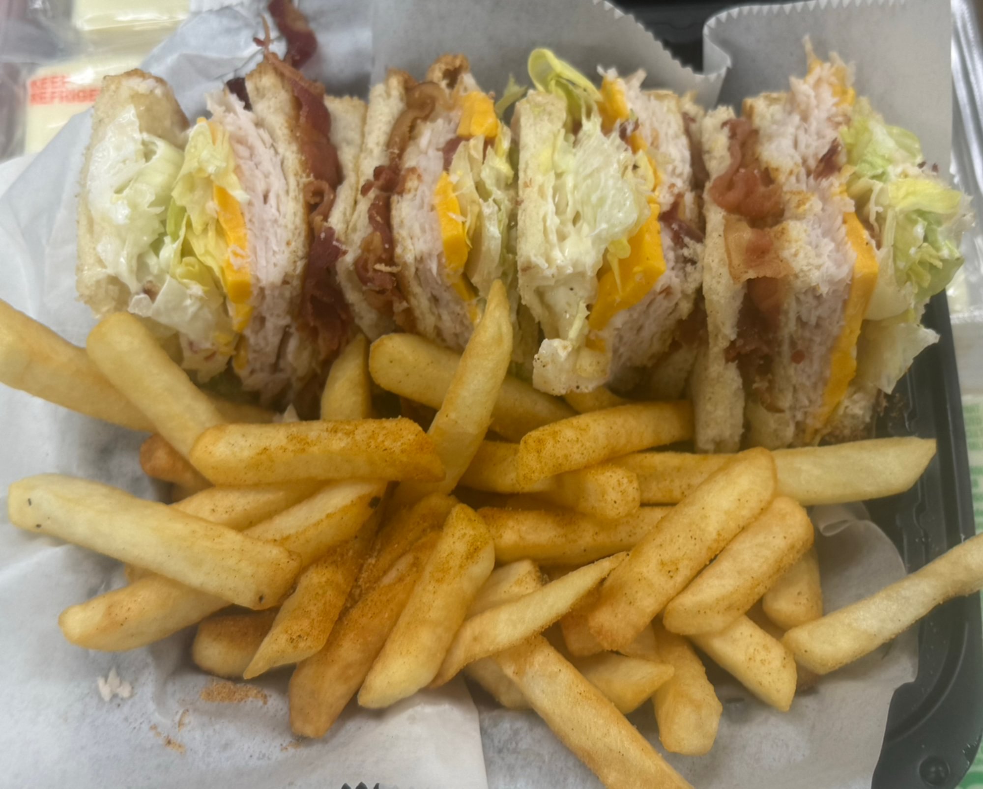 Turkey with Bacon Sandwich