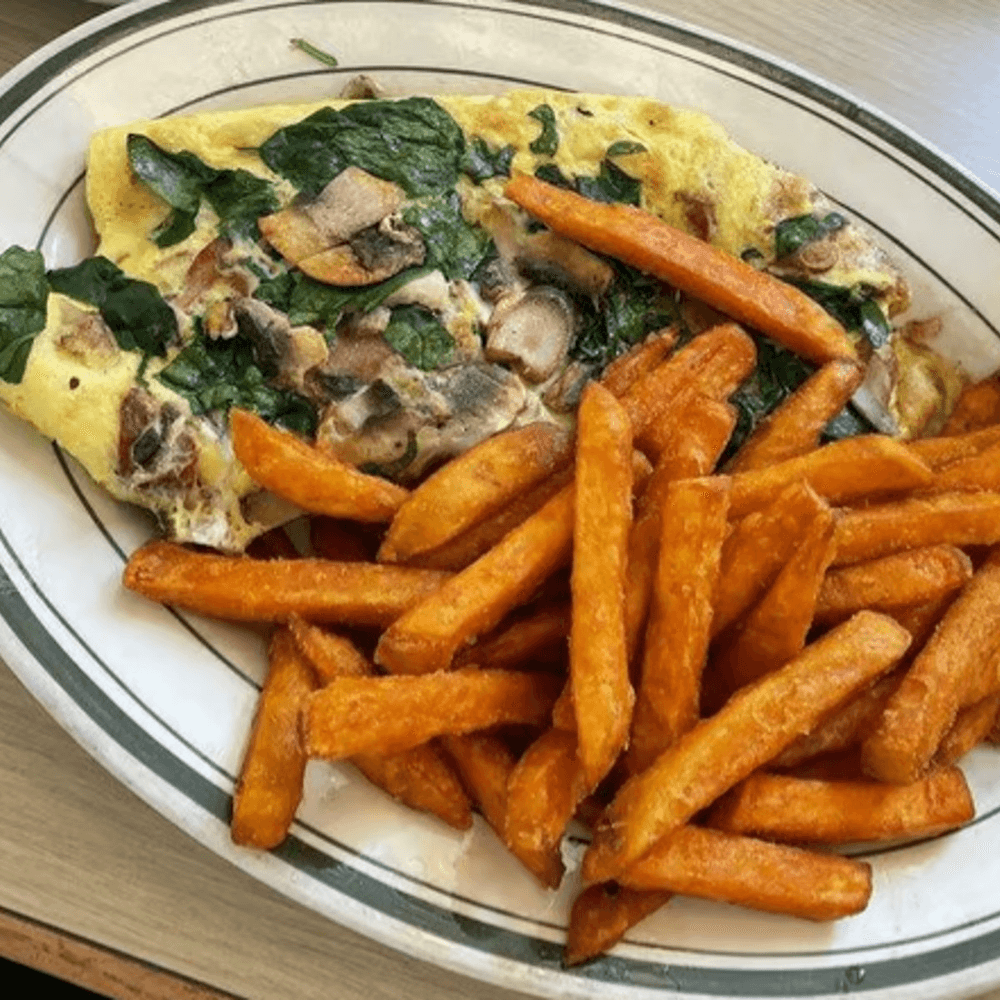 Avocado, Turkey & Swiss Cheese Omelet