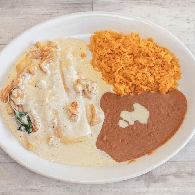 Seafood Enchiladas