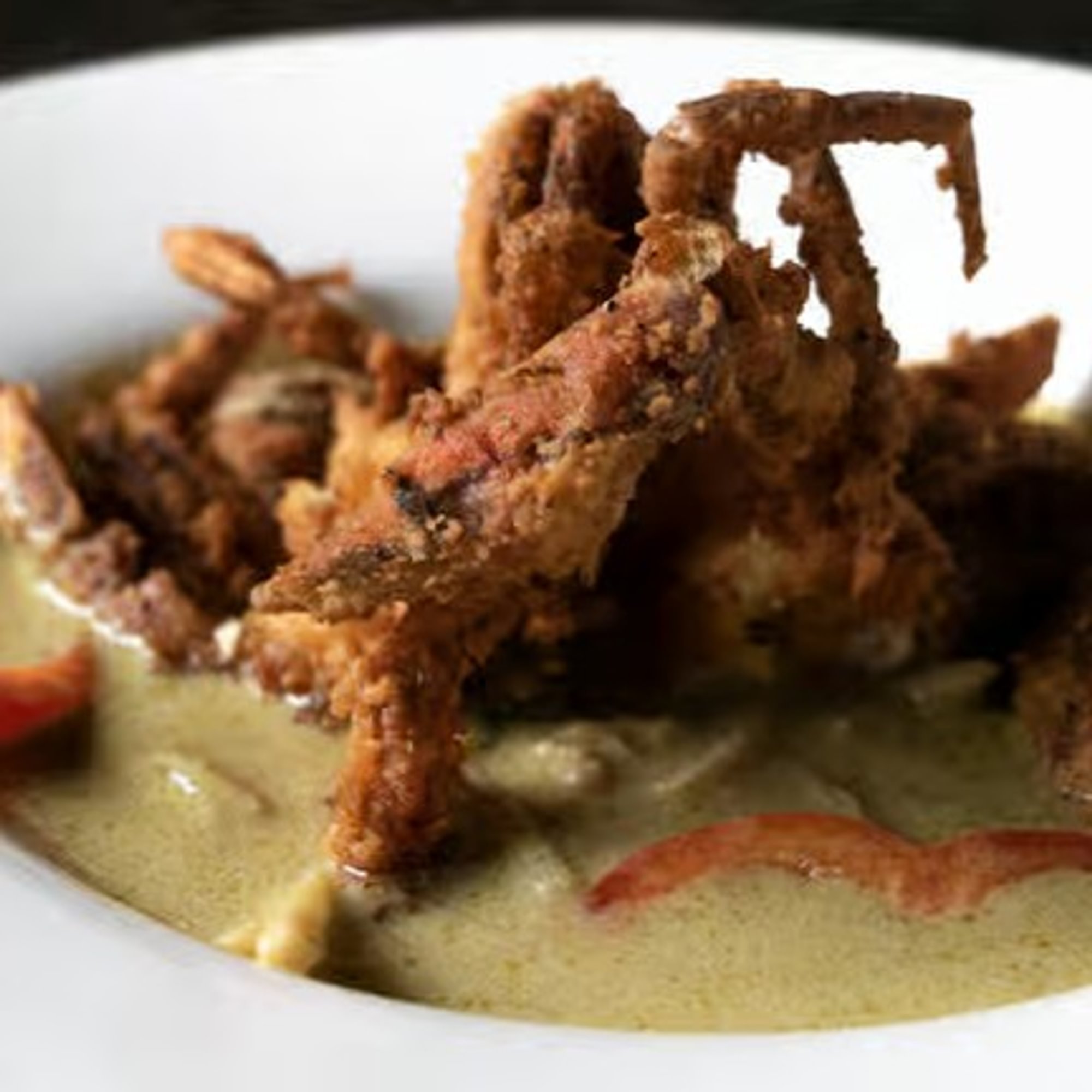 Green Curry Soft Shell Crab