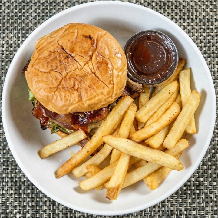 Mango BBQ Burger