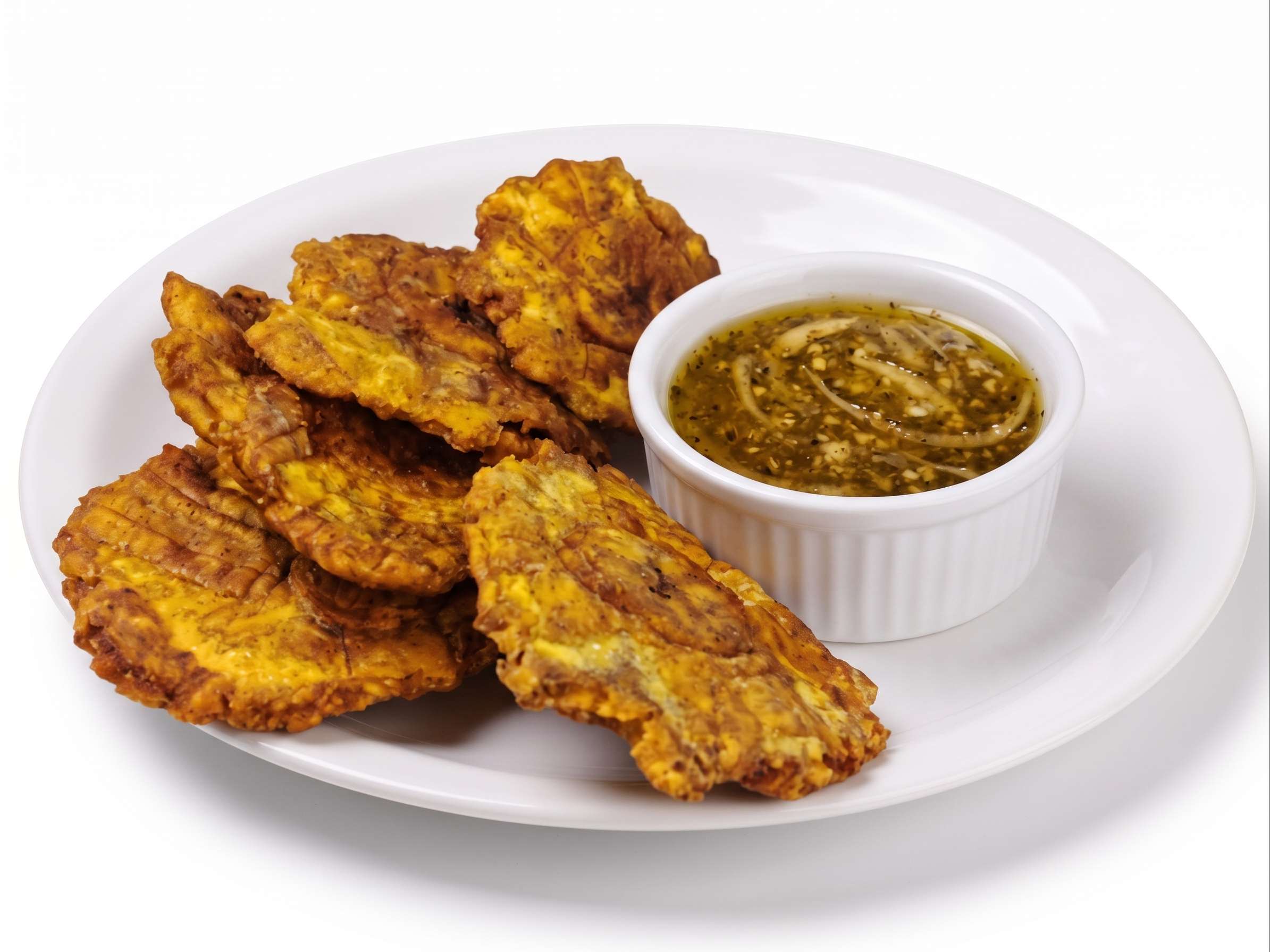 Fried Green Plantains