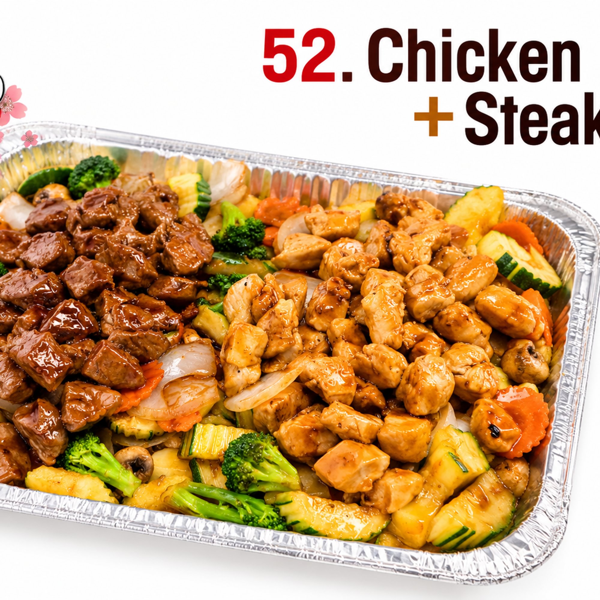 # 52. Chicken & Steak Meal