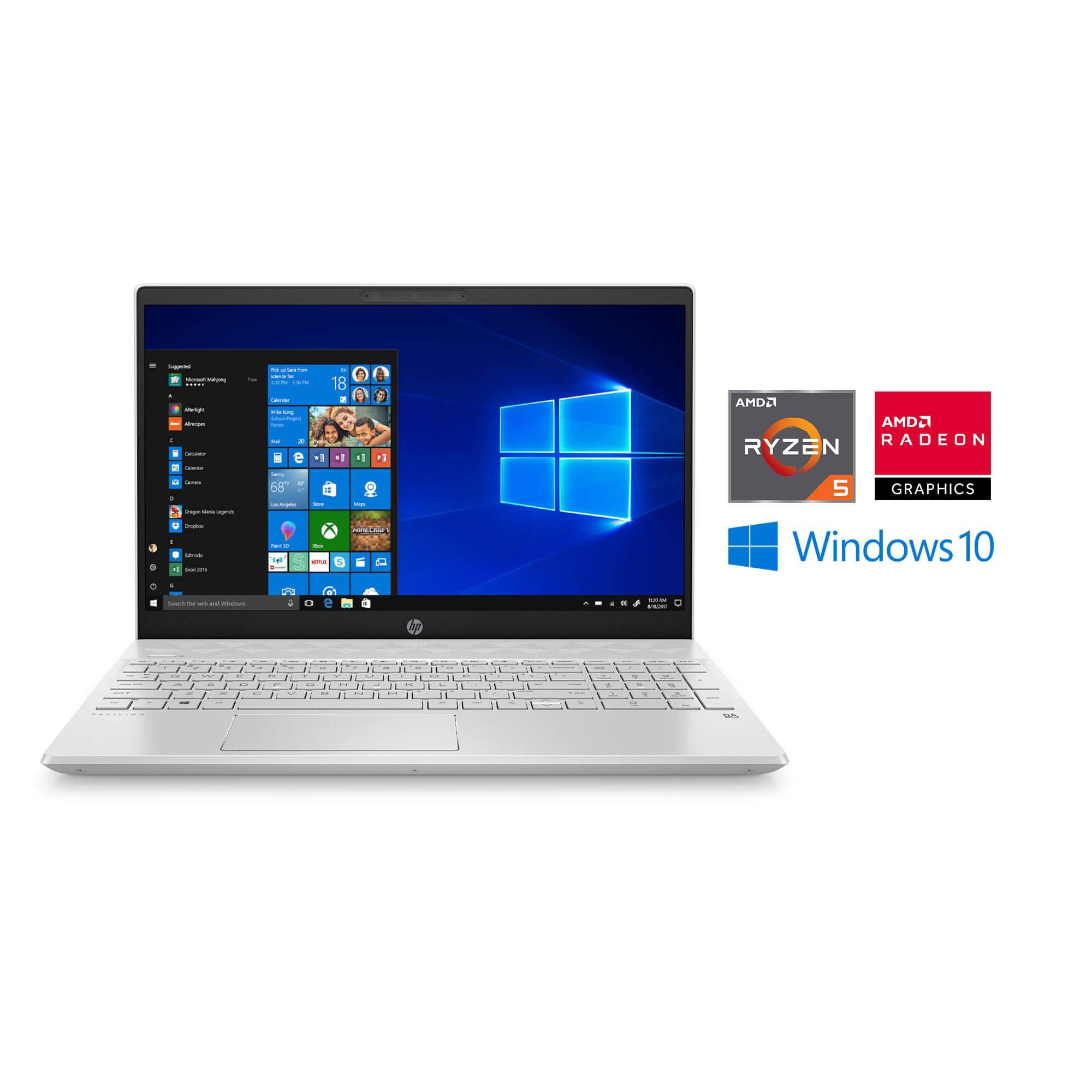 15" Pavilion Laptop w/ AMD Ryzen™ 5 CPU Plus Total Defense Internet Security