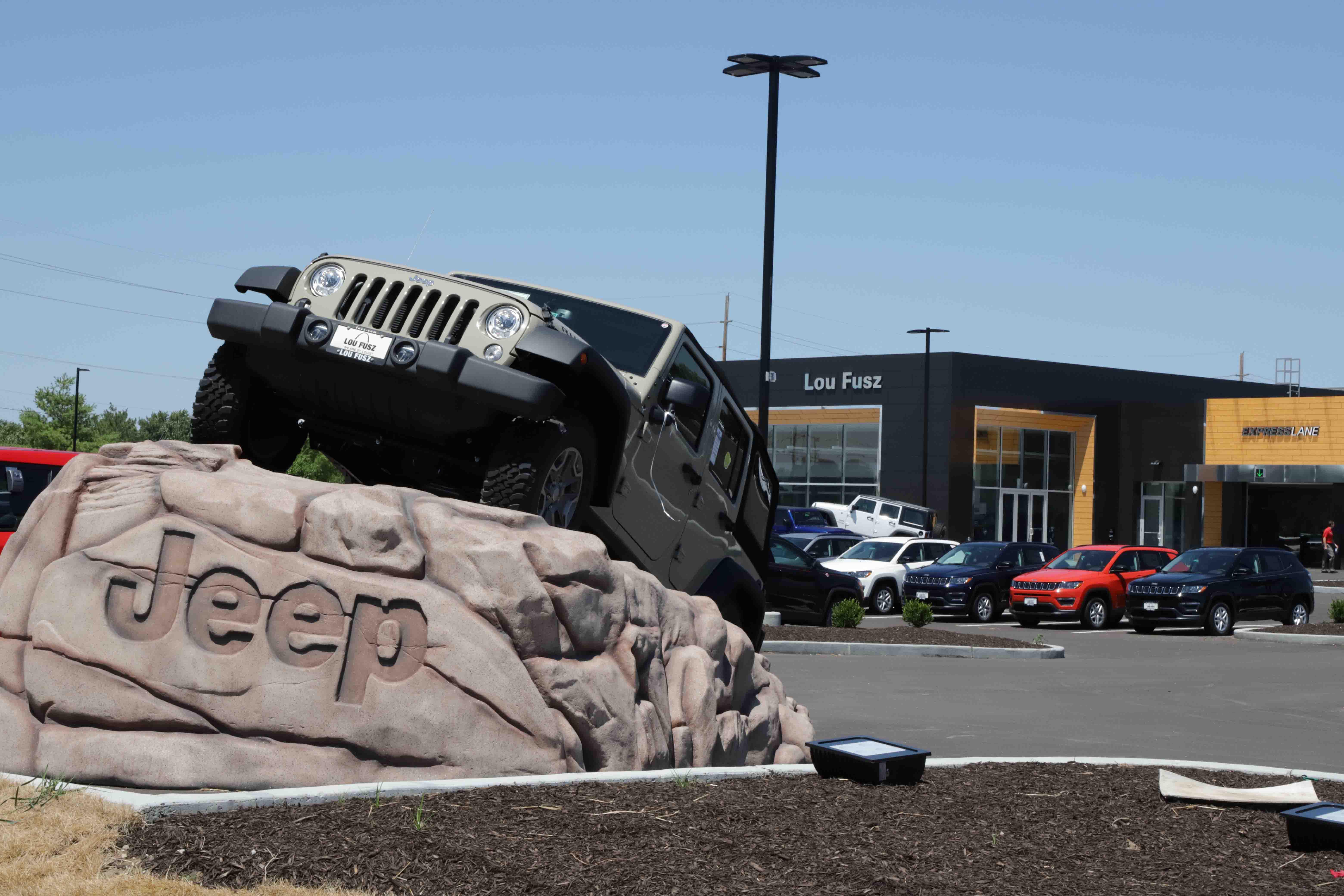 Lou Fusz Jeep Photo