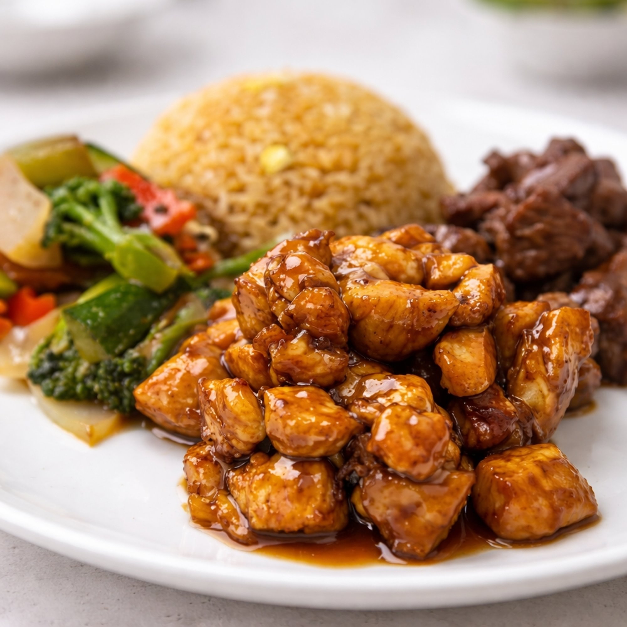 Hibachi Chicken & Steak