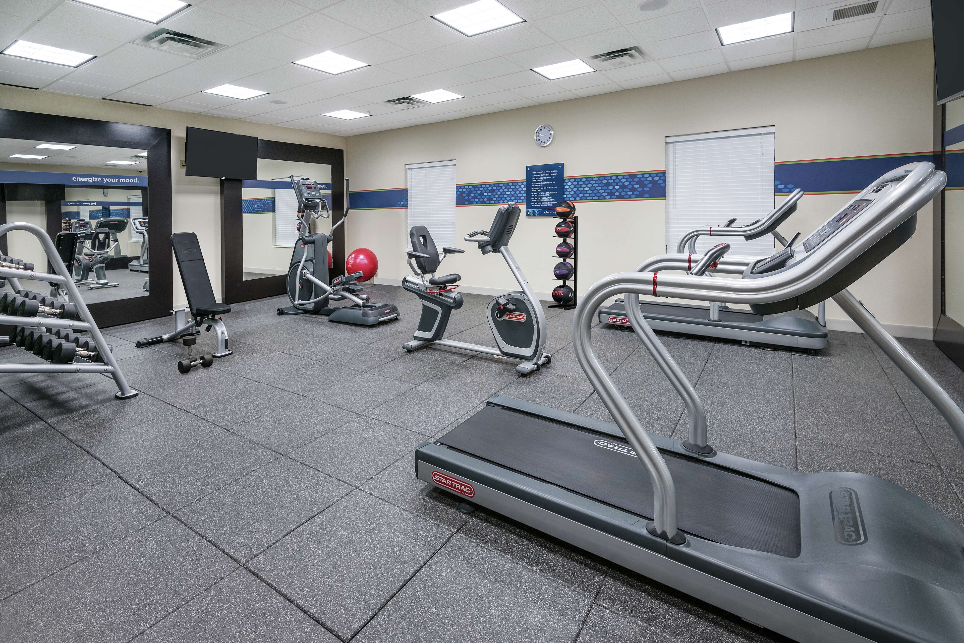 Health club  fitness center  gym