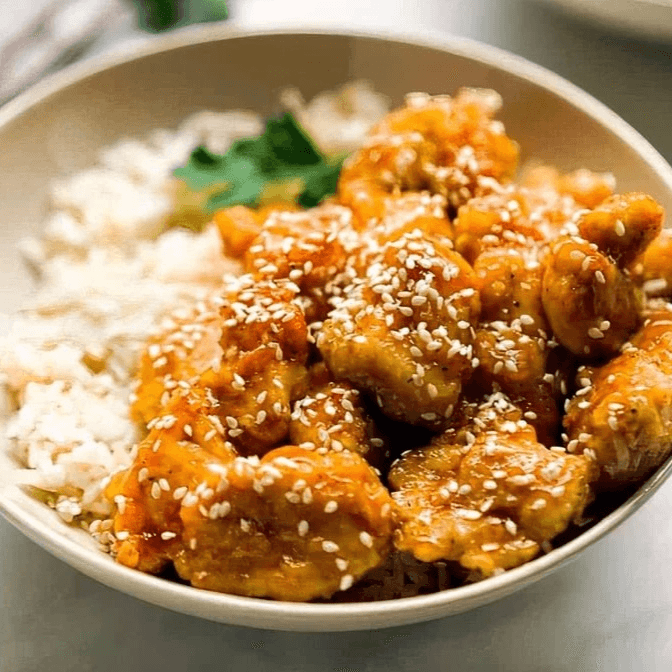 Honey Sesame Chicken Wok