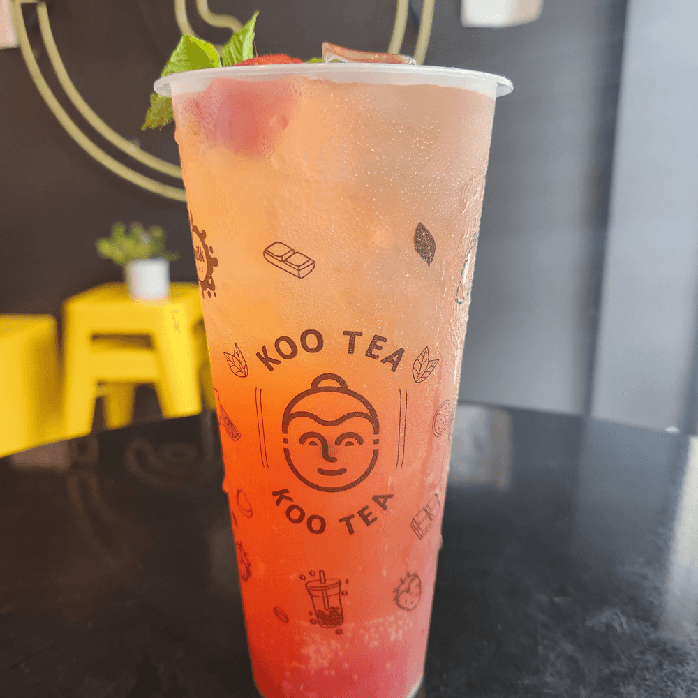 Strawberry Passion Fruit Soda 22 Oz