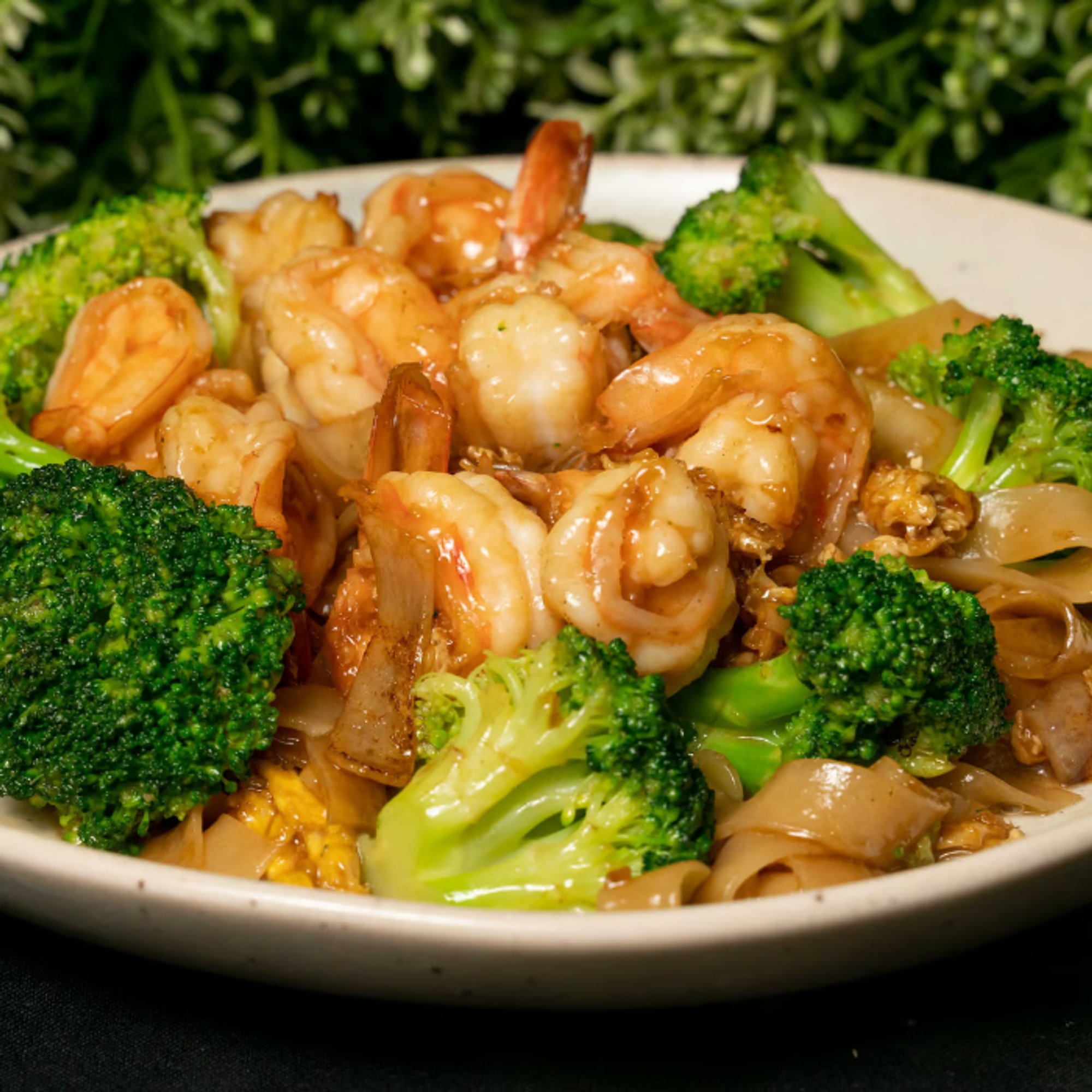 Shrimp Pad See Ew Noodles