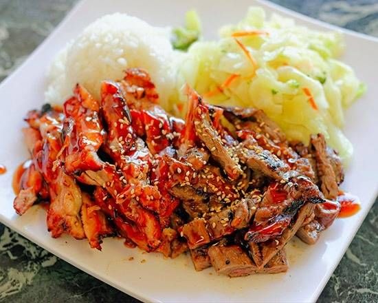 Lunch Chicken And Beef