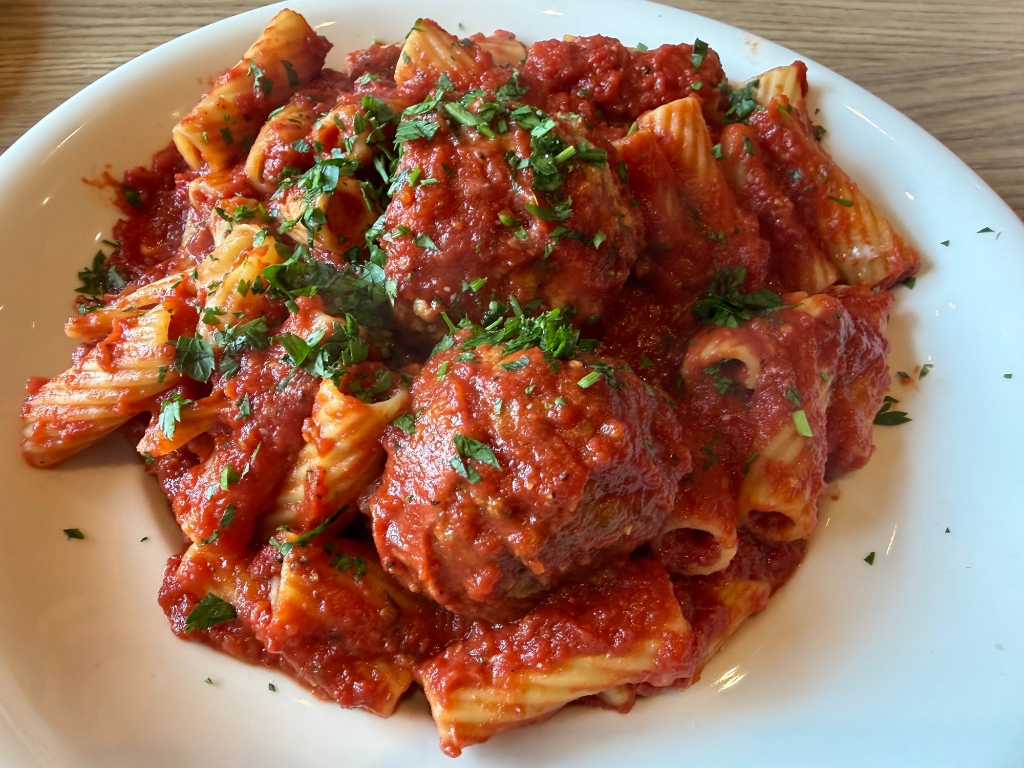 Rigatoni & Meatballs