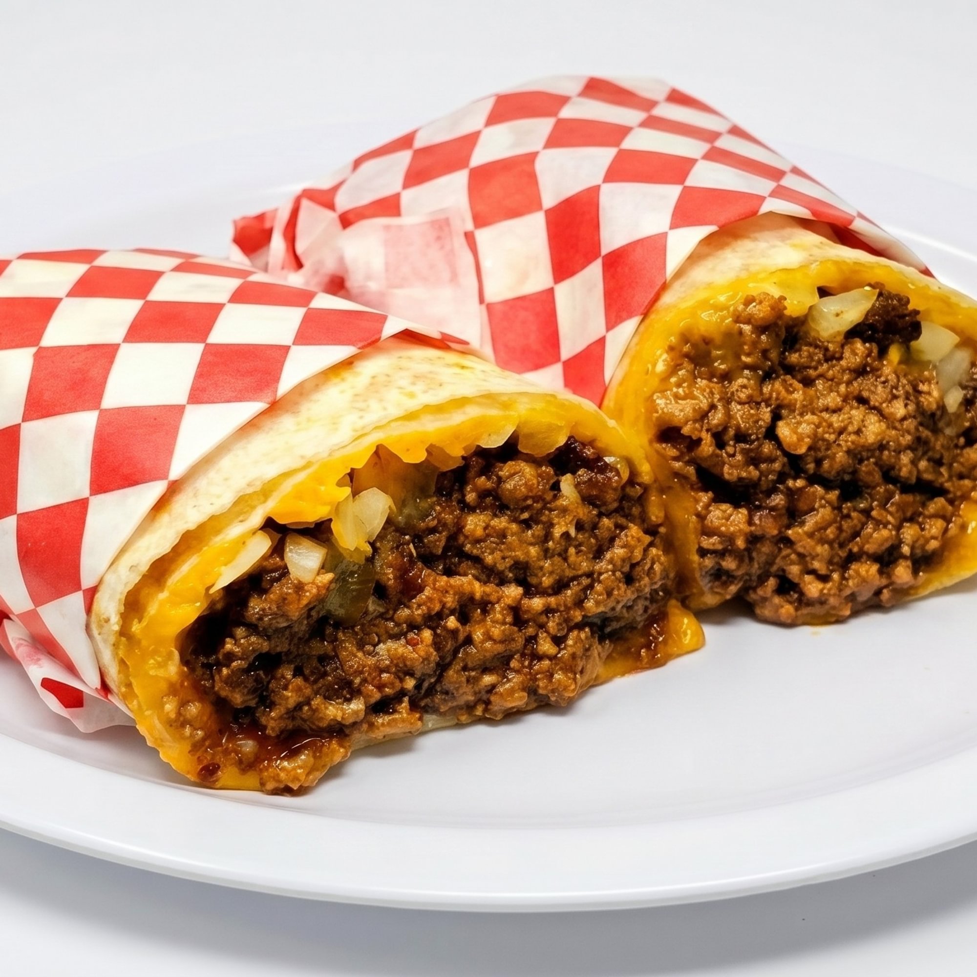 Ground Beef Burrito