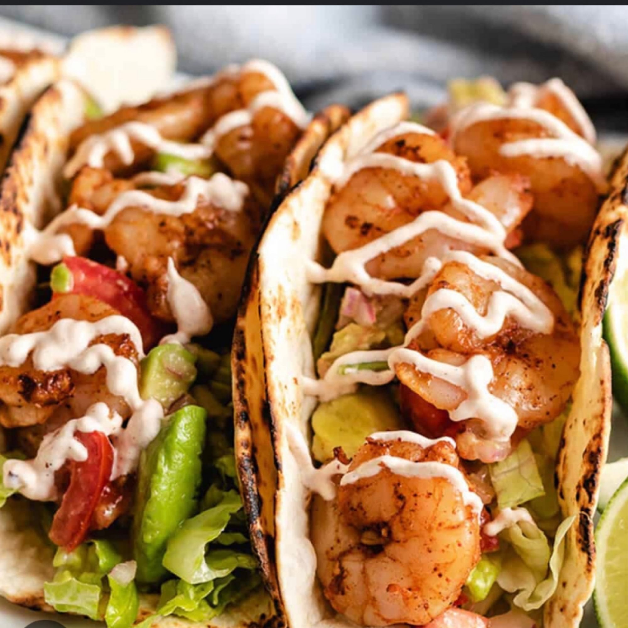 Shrimp tacos