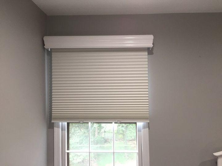 Basic blinds will do the trick-but why not upgrade the look with Cellular Shades by Budget Blinds of Phillipsburg? That's what this homeowner did!  BudgetBlindsPhillipsburg  CellularShades  ShadesOfBeauty  FreeConsultation  WindowWednesday
