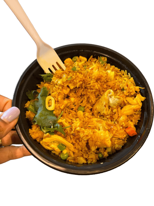 Chicken Curry Lemongrass Fried Rice