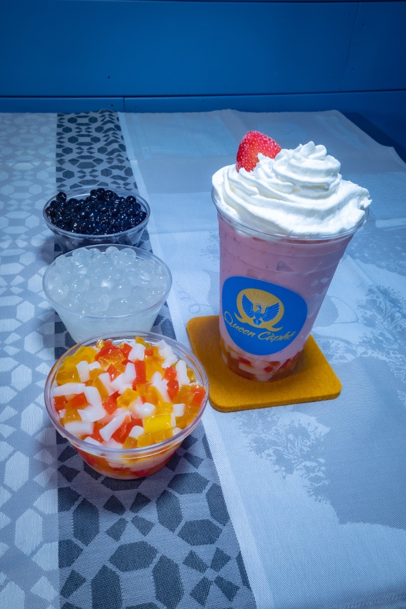 Pink Cow-Strawberry Smoothie