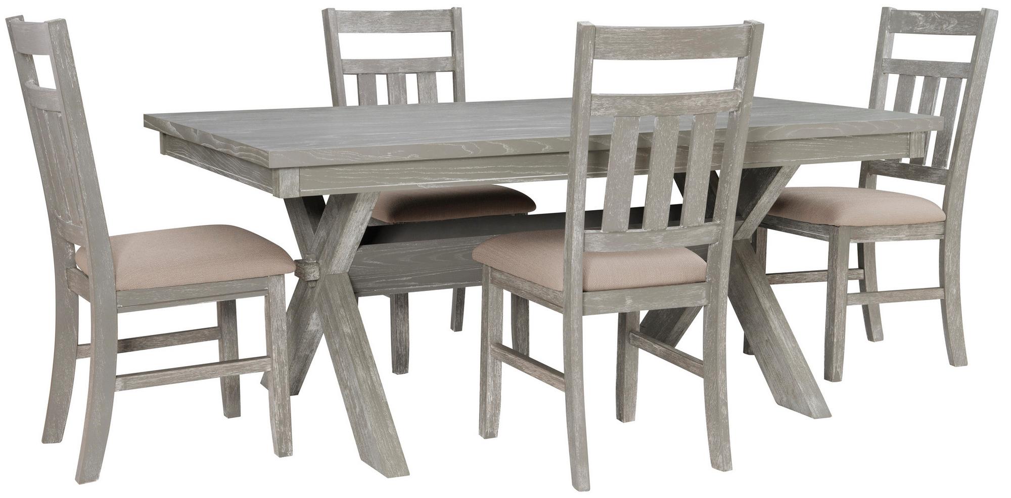 Turino Grey 5 - Piece Dining Set