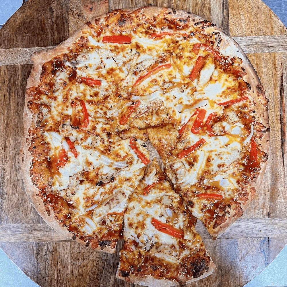 Korean Chicken Pizza