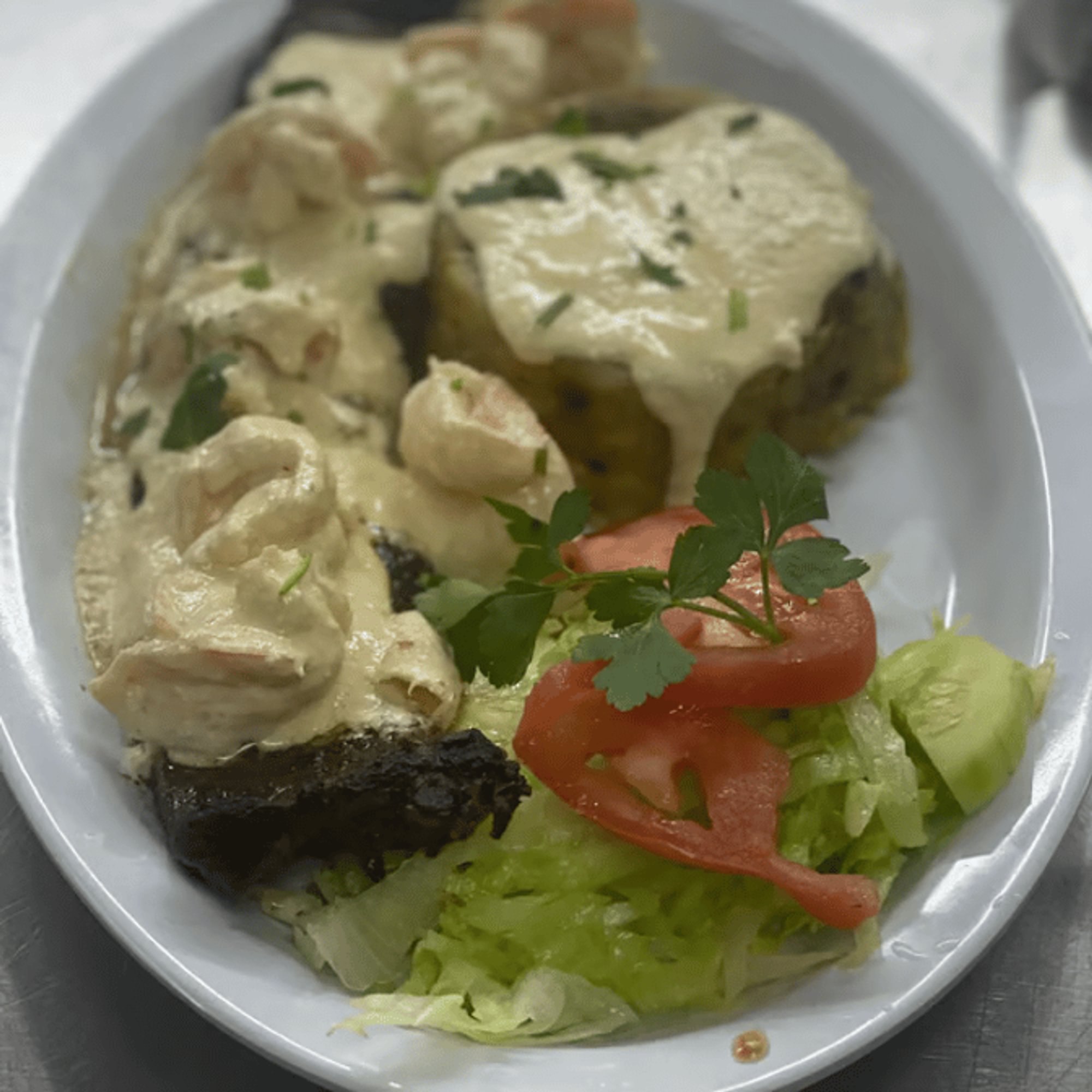 Mofongo Con Churrasco