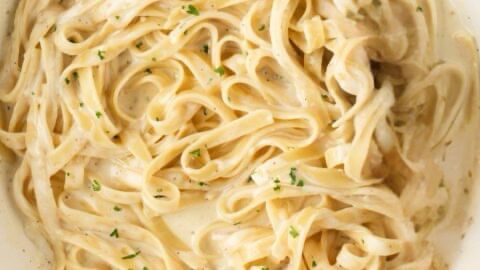 Pasta with Alfredo Sauce