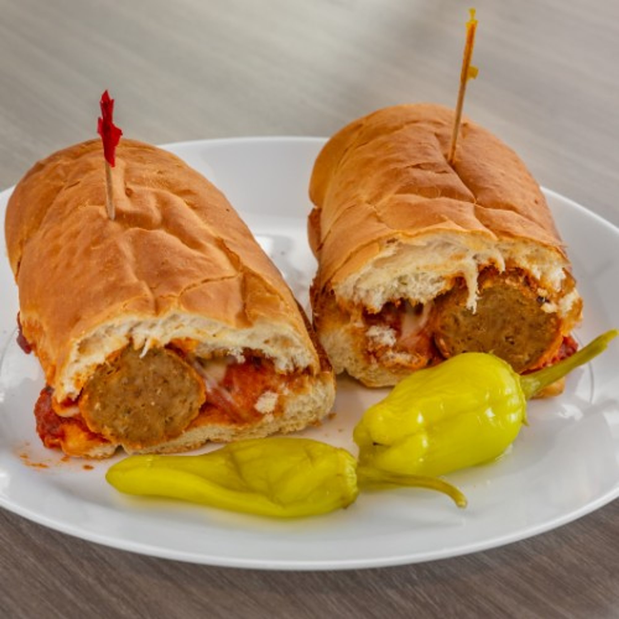 Meatball Sub & Drink